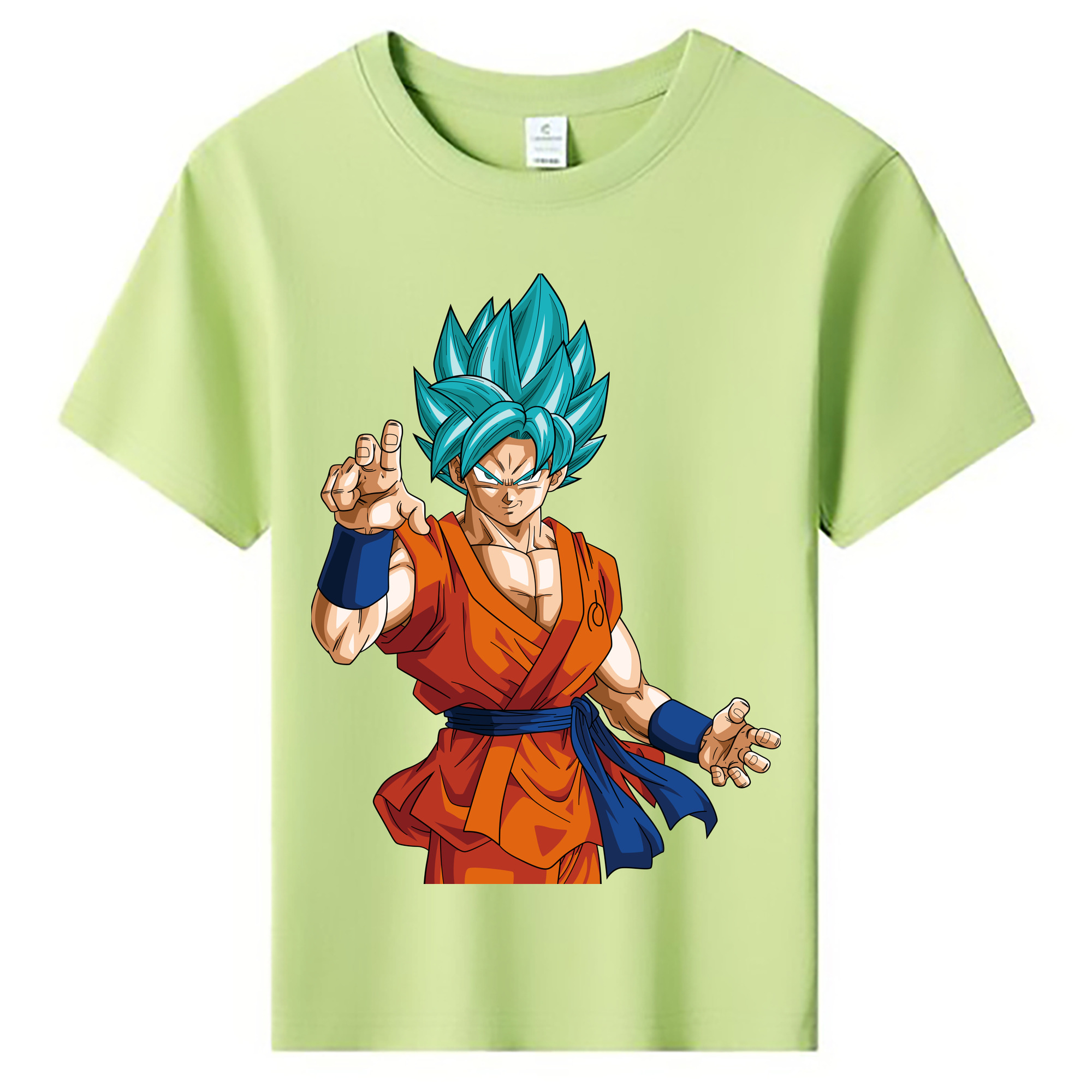 （画像用） ドラゴンボール 孫悟空（そん ごくう）Son Goku カカロット DRAGON BALL Kakarotto 綿100％キッズTシャツ（フロントプリント）
